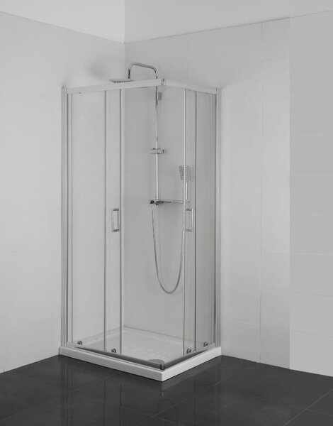 Cabina de dus cu usi glisante 70x70x185cm